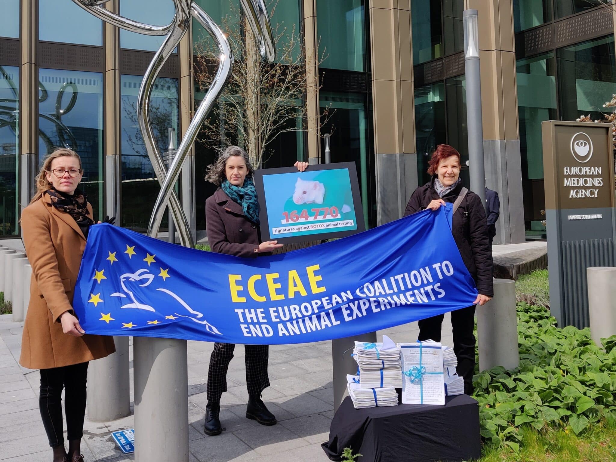 165.000 Unterschriften gegen BotoxTierversuche