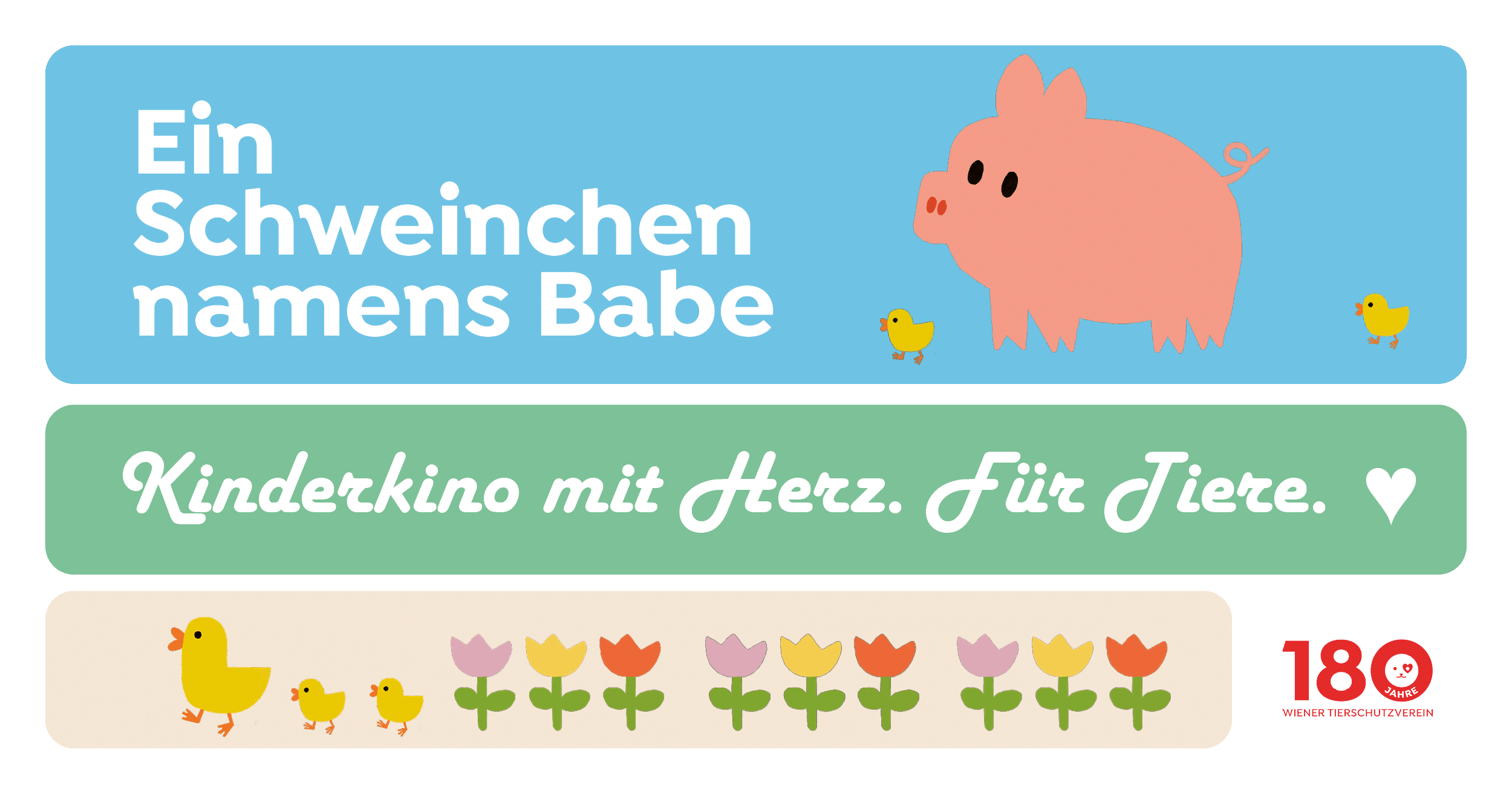 Kinderkino am 30. Oktober im Filmcasino. Ein Schweinchen namens Babe.